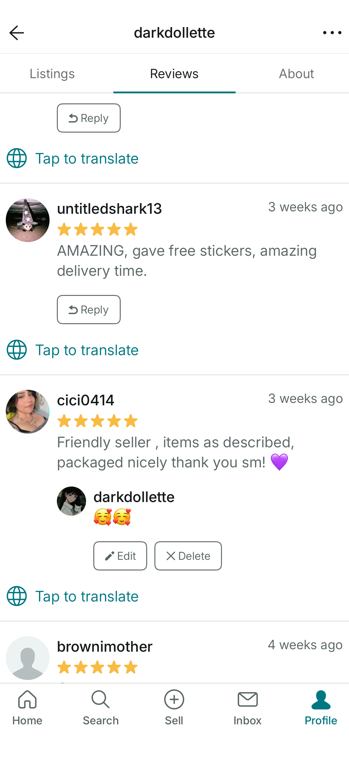 Deposit for 10 items mystery wholesale