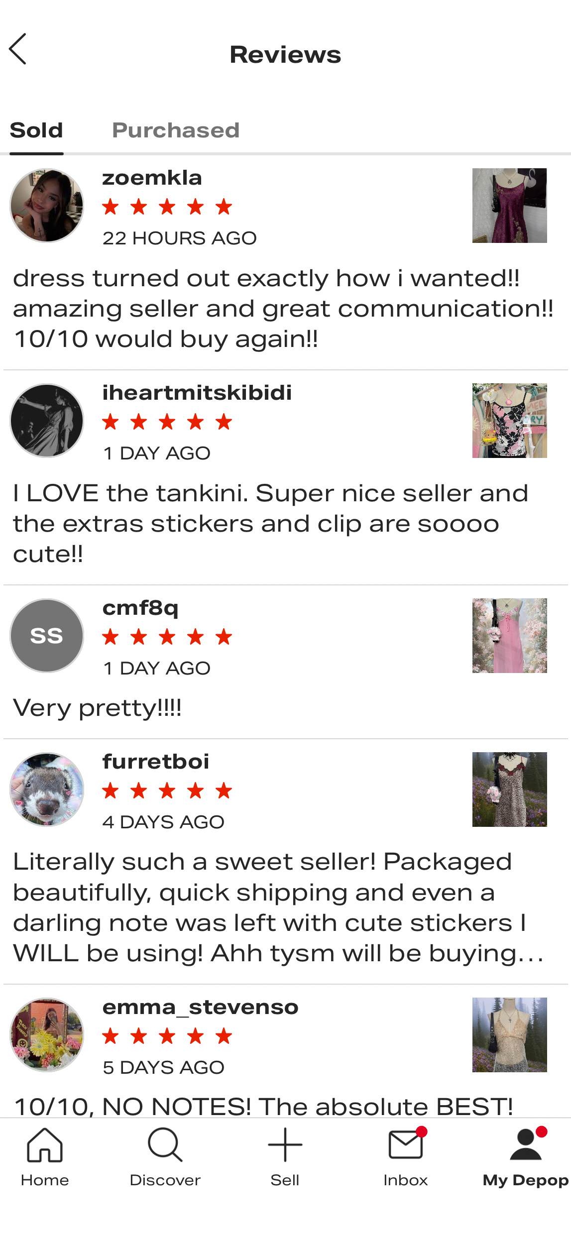 Deposit for 10 items mystery wholesale